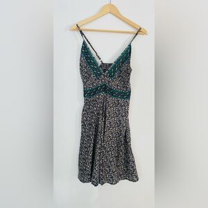 Ipanima Floral Sleeveless dress small / medium